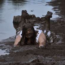 JD and Messy Andi: A Beautiful Bride in the Mud!