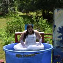 JD and Messy Andi: A Beautiful Bride Gets Dunked!