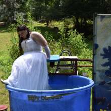 JD and Messy Andi: A Beautiful Bride Gets Dunked!