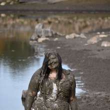 JD and Messy Andi: A Beautiful Bride in the Mud!