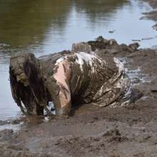 JD and Messy Andi: A Beautiful Bride in the Mud!