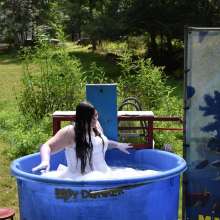 JD and Messy Andi: A Beautiful Bride Gets Dunked!
