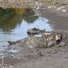JD and Messy Andi: A Beautiful Bride in the Mud!