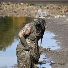 JD and Messy Andi: A Beautiful Bride in the Mud!