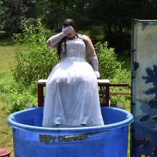 JD and Messy Andi: A Beautiful Bride Gets Dunked!