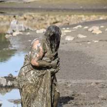 JD and Messy Andi: A Beautiful Bride in the Mud!