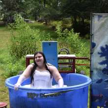JD and Messy Andi: A Beautiful Bride Gets Dunked!