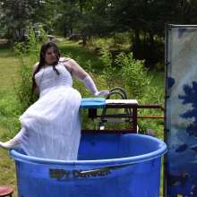 JD and Messy Andi: A Beautiful Bride Gets Dunked!