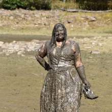 JD and Messy Andi: A Beautiful Bride in the Mud!