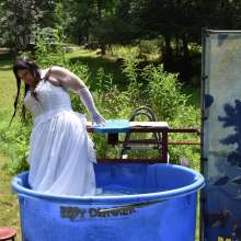 JD and Messy Andi: A Beautiful Bride Gets Dunked!