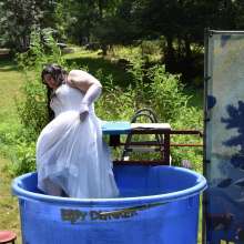 JD and Messy Andi: A Beautiful Bride Gets Dunked!