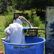 JD and Messy Andi: A Beautiful Bride Gets Dunked!