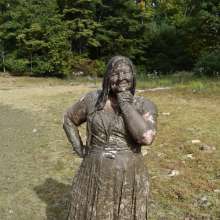 JD and Messy Andi: A Beautiful Bride in the Mud!