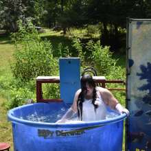 JD and Messy Andi: A Beautiful Bride Gets Dunked!