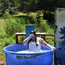 JD and Messy Andi: A Beautiful Bride Gets Dunked!