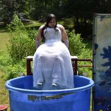 JD and Messy Andi: A Beautiful Bride Gets Dunked!
