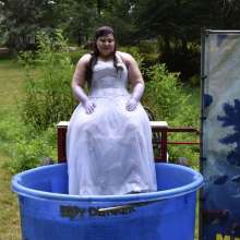 JD and Messy Andi: A Beautiful Bride Gets Dunked!