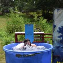 JD and Messy Andi: A Beautiful Bride Gets Dunked!