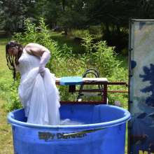JD and Messy Andi: A Beautiful Bride Gets Dunked!