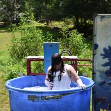 JD and Messy Andi: A Beautiful Bride Gets Dunked!