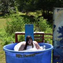 JD and Messy Andi: A Beautiful Bride Gets Dunked!