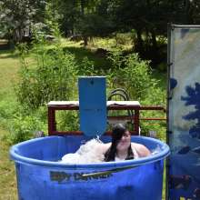 JD and Messy Andi: A Beautiful Bride Gets Dunked!