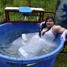 JD and Messy Andi: A Beautiful Bride Gets Dunked!