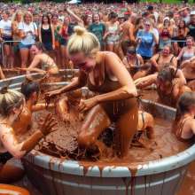 Bobographer: 'Tub in the Park' event--you voted for Chocolate Sauce