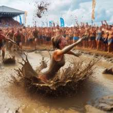 Bobographer: Huge Mud Weekend Event at the Beach--Part 2