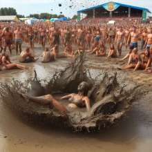 Bobographer: Huge Mud Weekend Event at the Beach--Part 2