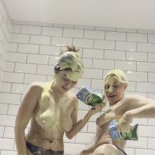 TheGungeZone: Emily and Ivy's Messy Custard Fun