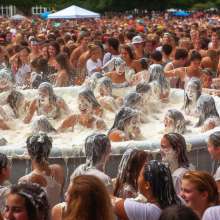Bobographer: Tub in the Park series--Whipped Cream event