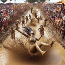 Bobographer: Huge Mud Weekend Event at the Beach--Part 1