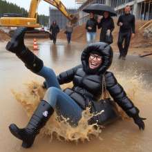 Rainman_666: Getting muddy at the building site...
