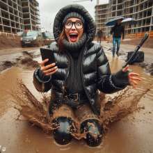 Rainman_666: Getting muddy at the building site...
