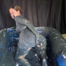 RevSlymsford: Grease Is The Word 2: Tefy Dildo Fucks Herself In Grease!