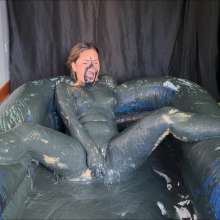 RevSlymsford: Grease Is The Word 2: Tefy Dildo Fucks Herself In Grease!