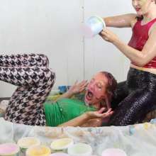 Jeremy Custard: Gunge Wrestling with Ari and Alora
