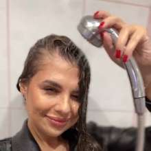 007buddy: Wetlook beauty in leather