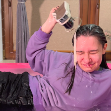 Wet Live Team: Margarita and Her Fun Getting Wet in the Pool