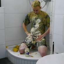 mess97: Mess up in the Shower