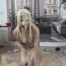 custardcouple: Messy Fridge Raid 1