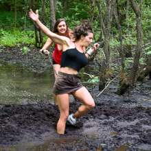 dlodoski: Summer and Sadie, Pursued Through the Swamp--Photos