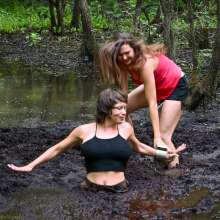 dlodoski: Summer and Sadie, Pursued Through the Swamp--Photos