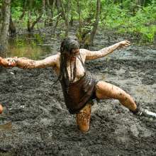 dlodoski: Summer and Sadie, Pursued Through the Swamp--Photos
