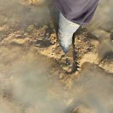 MuddySideUp: Muddy Dark Blue Wellies05