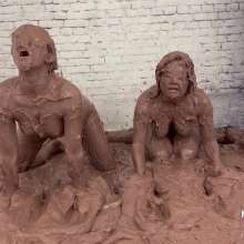 Messygirl: Mud Girls Dakota and Cassandra
