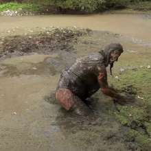 custardcouple: Mud N Paint Swamp.