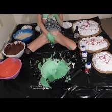 RevSlymsford: Naughty Schoolgirl Kaydens Totally Covered + Cums For You!