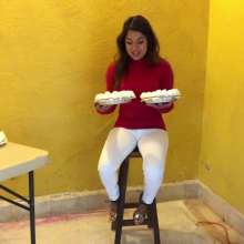 RevSlymsford: Naughty Uny Student Thiswas Girl Gets Pied In White Jeans